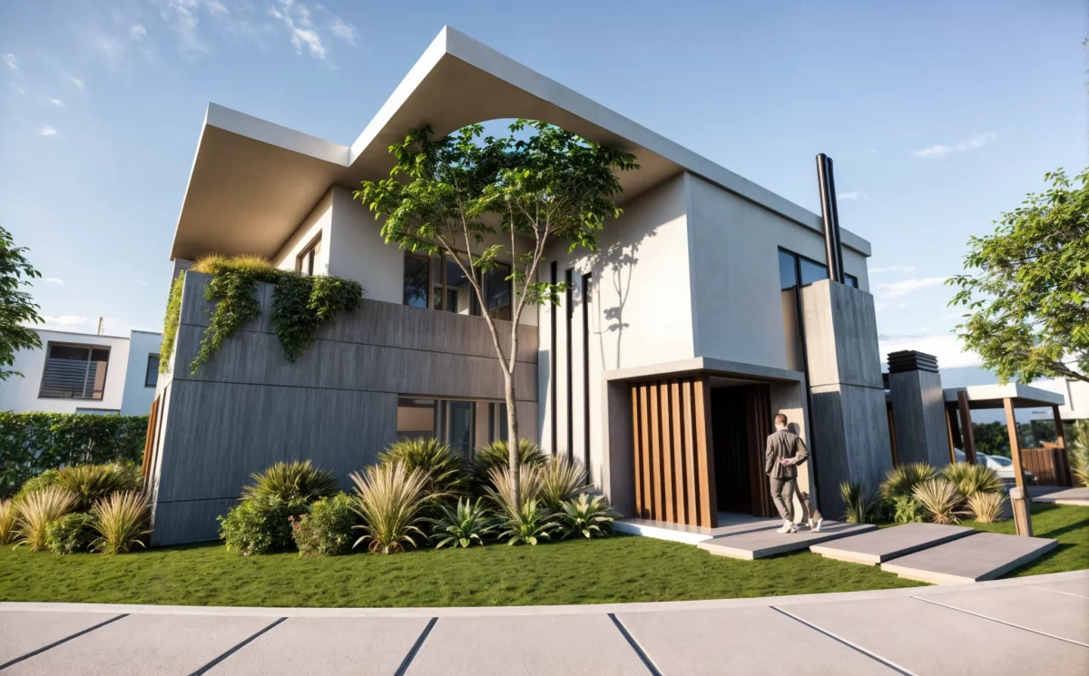 Proyecto arquitectura casa moderna mendoza boedo