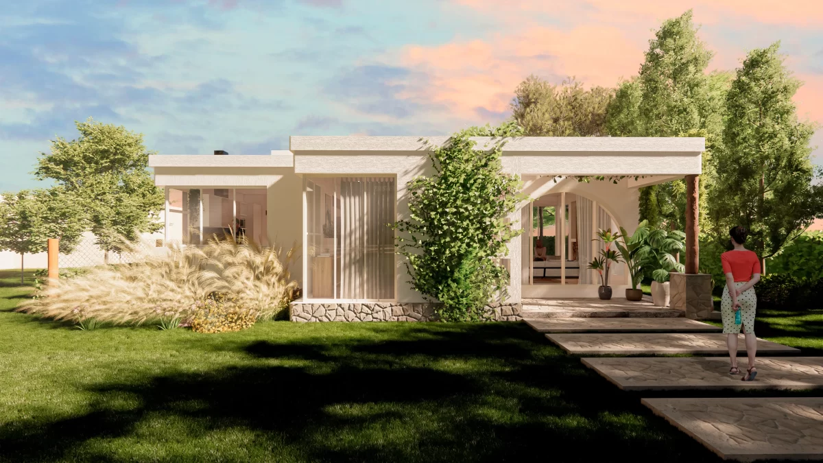 Proyecto arquitectura mendoza vivienda tradicional